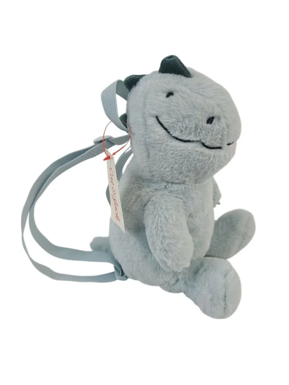 NEW Cat & Jack Dinosaur Plush Backpack For Kids With Adjustable Straps & Zipper